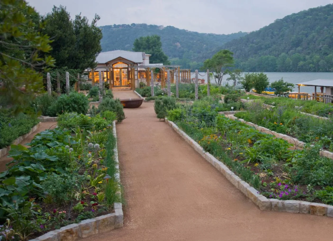 Lake Austin Spa Resort Organic Gardens